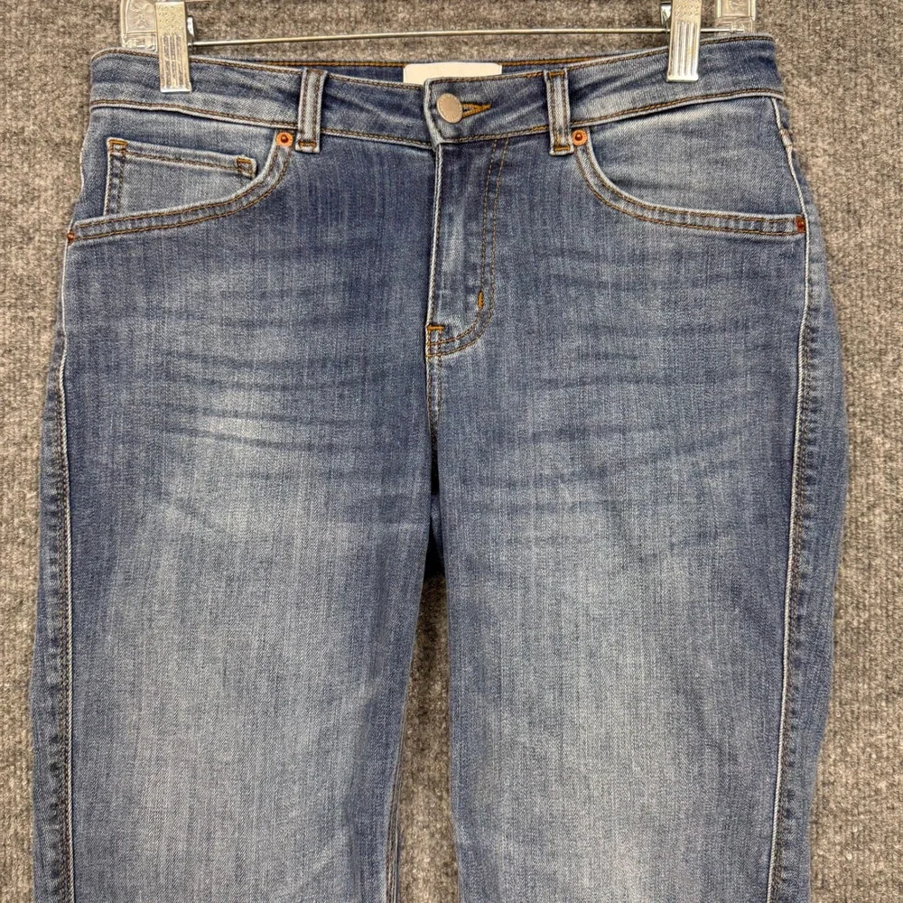 DU/ER Performance Jeans Men 27x28 (30x27) Blue Slim Fit Coolmax Stretch WFLR5001